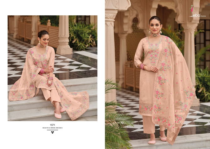 Eba Nayra Vol 7 Viscose Silk Heavy Salwar Kameez Collection
